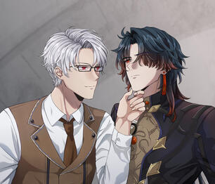 Lucian x Blade | BL (still platonic for now)